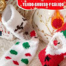 ¡RecomendadoCalcetines Navideños Mujer Hombre, 6 PCS Cozy Calcetas Navidad,Invierno y Cálido,Grueso,Suave,Cómodo,Transpirable,Unisex,Calcetas Navideña Regalos Navideños,Calcetas Mujer¡Top de Temporada - 1 - Ver 7