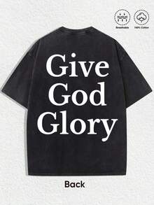 00% Algodón, Diseño Juvenil y Moderno, Camisetas Gráficas para Hombres, Camisetas Gráficas para Mujeres, Moda Urbana, Estilo Callejero, Reuniones Casuales, Reuniones Religiosas, Ocio Diario. - Negro - Ver 3