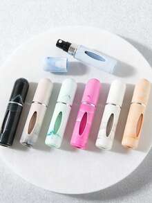 1pc Portable Mini Refillable Fragrance Spray Bottle, 5ml, With Fragrance Pump, Travel Size - Multicolor 3 - View 7