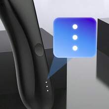 男士多功能電動體毛修剪器，配備陶瓷刀片、LED燈與電池指示燈，男士私密處刮鬍刀、比基尼修剪器，便攜旅行全身理容套裝，節日禮物，電動除毛器 - 彩色 - 查看 10