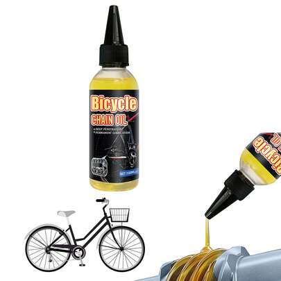 100 ml slitstarkt cykelsmörjmedel - För MTB, racercykel, mountainbike, torrt smörjmedel för gafflar, kedjor, cykeltillbehör, cykelunderhåll, enkel applicering, långvarigt skydd, cykelolja, mountainbike, precisionssmörjning, pålitlig prestanda, underhållsproffs, cykelsmörjmedel, landsvägscyklister