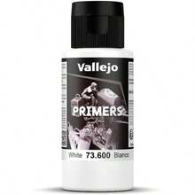 Surface Primer Color White Acrylic Primer 60 Ml 2.02 Fl.Oz. Matte Finish And Fast Drying Perfect For Airbrushing And Great Adhesion To Figurines And Scale Models - White Primer 60 Ml. (2.02 Fl.oz.) - View 2