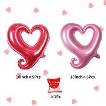 10 quả bóng bay hình trái tim rỗng lớn, thích hợp cho Ngày Valentine, cầu hôn, đám cưới và các lễ kỷ niệm lãng mạn, phụ kiện trang trí sự kiện lãng mạn | Bóng bay hình trái tim | Bóng bay cao su bền, trang trí Ngày Valentine - Nhiều màu - Xem 9