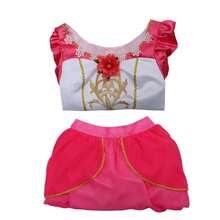Elegant Sweet Pink Gradient Dancing Dress Medieval Court Princess Costume - 粉色 - 查看 7