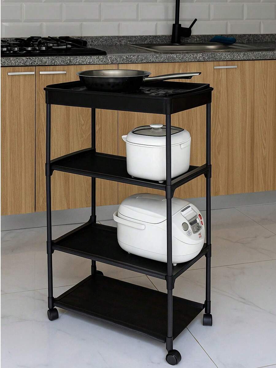 Cleaning Cart & Accessories - 黑色 - 查看 1