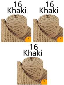 1/3pcs Chunky Chenille Yarn For Knitting, 1 Ply Jumbo Ice Yarn Bulk 100g Skeins, Soft DIY Crochet Thread For Blankets, Slippers, Hats, Scarves Handmade Craft Supplies Christmas Gift - Multicolor - View 72