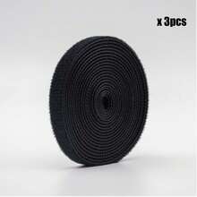 1 Roll Garden Hook-And-Loop, Plant Hook-And-Loop, Garden Balcony Care Beauty Plant Tape,Plant Bundling Cable Ties, Data Cable Storage And Organization Tool, Wire Fixing Back-To-Back Nylon Hook And Loop Cable Ties - Multicolor - View 8