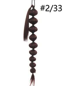 30 Inch Women's Wig Lantern Bubble Ponytail Curly Wig High Ponytail - Multicolor - View 13