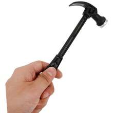 6.7" Mini Claw Hammer, Lightweight Alloy Steel Hammer With Rubber Handle, Suitable For Woodworking, Hanging Pictures And Crafts - Multicolor - View 7