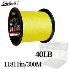 Dây câu bện PE Chelesh, 8 sợi, 300m/326yds, 15-100LB, Độ bền cao, Chống mài mòn, Nhiều màu sắc, Lý tưởng cho câu cá biển, câu cá nước ngọt, câu cá chép - Nhiều màu - Xem 26