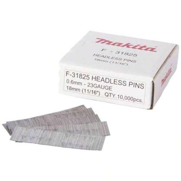 Makita PT354D 23 Gauge Headless Nail Pin 18 Mm 10000 Pieces