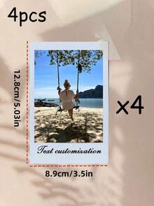 1/5/10pcs Custom Photo Booth Prints,Mini Prints, Keepsake Gift, Photo Print, Uni Room Decor, Pictures Print, Personalized Decoration Customized Couple Photos, DIY Customized Birthday And Christmas Gifts, Anniversary Gifts,Graphic Print (5 Inch),Multi-Functional, Ornamental,Reusable,Exquisite,Stylish,High-Quality,Colorful,Modern,Custom,Personalized,Unique,Ideal Gifts For Him,Ideal Gifts For Her,Boyfriend,Dad,Girlfriend,Mom,Family,Friends,Tea Room,Home,Garden,Office,For Anniversaries,For Valentine's Day,For Mother's Day,For Birthdays,For Father's Day,For Graduation,For Weddings,For Housewarming,Customized Home Decor Supplies