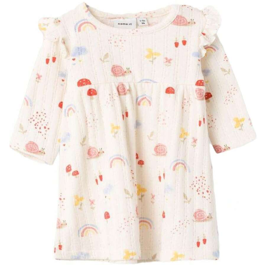 Name It Dress 13225374-JET For Unisex Children In Color Beige - Beige - View 1