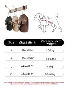 1pc LANGXINGCS Winter Warm Pet Hoodie, Dog Hooded Sweatshirt With Heart Embroidery Design, Soft & Cozy Thermal Lined Pet Clothes, Simple & Fashionable Cat Dog Apparel Suitable For Indoor & Outdoor Wear, Medium & Small Pets - Multicolor - View 2