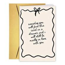 1张“我爱你”卡片，创意卡通图案，周年纪念/婚礼/情人节贺卡，浪漫祝福语，送给丈夫、妻子、男友、女友的完美礼物，浪漫情人节卡片 - 彩色 - 查看 8