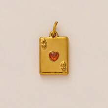 1 szt. Modny, uroczy wisiorek z królikiem, kotem, ptakiem, motylem, kwiatem, krewetką, ze stali nierdzewnej platerowanej 18-karatowym złotem, odpowiedni do biżuterii DIY, naszyjnika, bransoletki, kolczyka, breloka, akcesoriów do torebek, biżuterii damskiej, akcesoriów do portfela, małej zawieszki, akcesoriów DIY ze stali nierdzewnej - Wielokolorowe - Zobacz 22