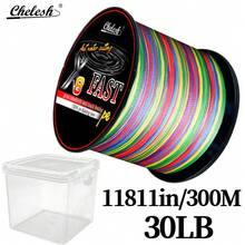 Dây câu bện PE Chelesh, 8 sợi, 300m/326yds, 15-100LB, Độ bền cao, Chống mài mòn, Nhiều màu sắc, Lý tưởng cho câu cá biển, câu cá nước ngọt, câu cá chép - Nhiều màu - Xem 51