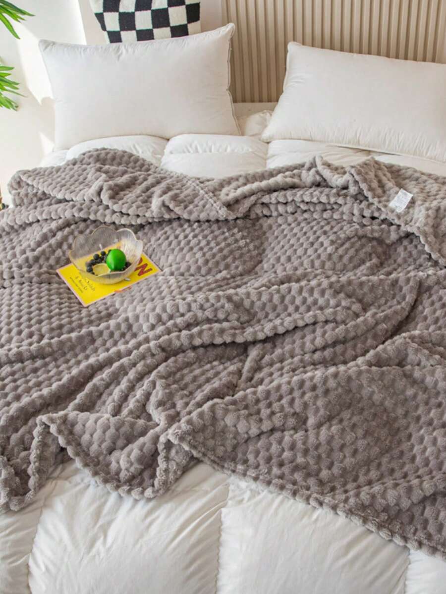 1/2 Chăn lông cừu sữa hai mặt màu xám nhạt một lớp màu vàng trơn - Chăn ngủ trưa văn phòng dày cho mùa thu đông - Chăn quà tặng cho nam và nữ - Chăn thú cưng cỡ nhỏ - Chăn mọi mùa - Chăn sofa, chăn thú cưng - Đồ trang trí Giáng sinh, đồ trang trí - Chăn thích hợp cho giường, ghế sofa, cắm trại và du lịch - Ấm áp và nhẹ - Chăn lông mềm mại và mịn màng 80 * 100cm, 100 * 140cm, 150 * 200cm - màu xám nhạt - Xem 1