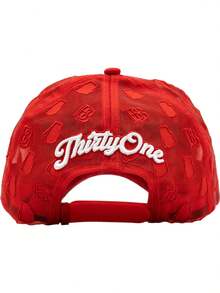 Thirty One Hats Gorra La Mochila Backpack Boyz Rojo Ajustable Lisa Diseño Único y Exclusivo para Ocasiones Casuales - Rojo - Ver 7