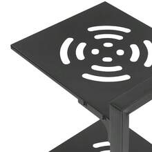 Multi-Functional Pot Stand Adjustable Height Configuration And Non-Slip Feet For Various Countertop Surfaces - Black - View 11