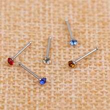 60pcs Nose Ring Set, Earrings, Stainless Steel Nose Ring Set, Body Jewelry Set - Multicolor - View 6