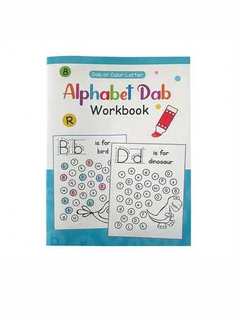 A-Z Uppercase & Lowercase Letters Coloring & Practice Workbook, Early Learning English Alphabet Educational Book For Kids