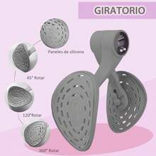 RAINBOWSTREET Ejercitador de Muslo - Entrenador Muscular Multifuncional del Suelo Pélvico con Contador, Puede Ejercitar los Glúteos y la Cara Interna de los Muslos, Brazos y Piernas (Gris) - 1 - Ver 7