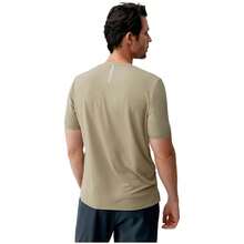 Born Living Yoga T-Shirt OI23CS-H29-C For Man In Color Beige - بيج - مشاهدة 2