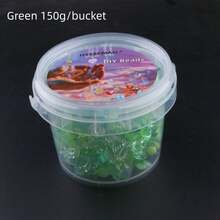 150g/Bucket Mixed Style Spring Color Acrylic Loose Beads For DIY Handmade Bracelet Necklace Phone Chain Decorative Handicrafts Jewelry Making Supplies - Multicolor - View 14