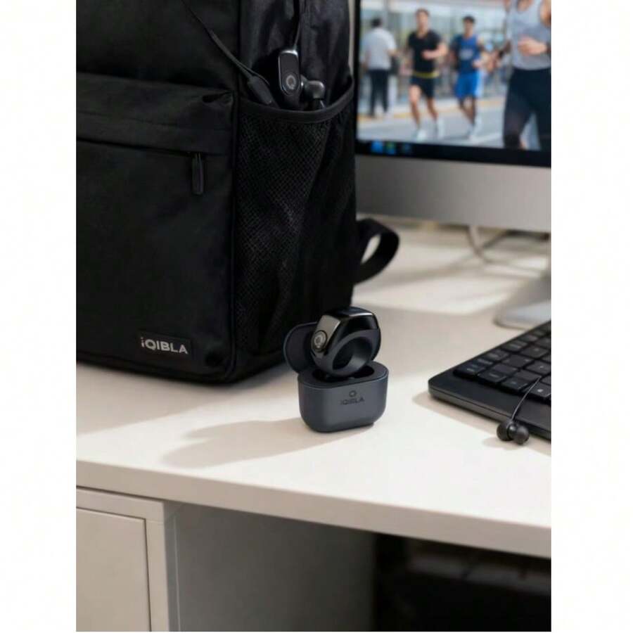 IQIBLA Smart Ring, Futuristic Appearance, Unique Design, Suitable For Outdoor Sports, Fusion Of Technology And Fashion, Ramadan Activity Gift, Ramadan Gift - Multicolor - View 1