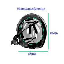 ELE-GATE Casco de  para Ciclismo o Scotter con Diseño Aerodinámico - Rosa - Ver 4