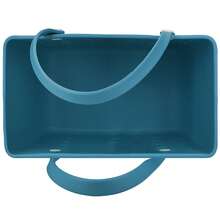 Large-Capacity Women's Rubber Beach Bag, Lightweight And Durable EVA Tote Bag, Large Solid Color Open Design, Large Capacity Travel Bag, Multiple Colors Available, Perfect For Autumn Outfits, Suitable For The Beach, Vacation, Travel, Grocery Shopping, Shopping Basket Bag, School, Halloween, Thanksgiving, Christmas Gift, New Fashionable Women's Backpack Tote Bag. - Multicolor - View 11