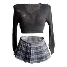 Temptshow Ladies Sexy Sweater Pajamas Japanese Students Cosplay Large Underwear - ColorA - 查看 4