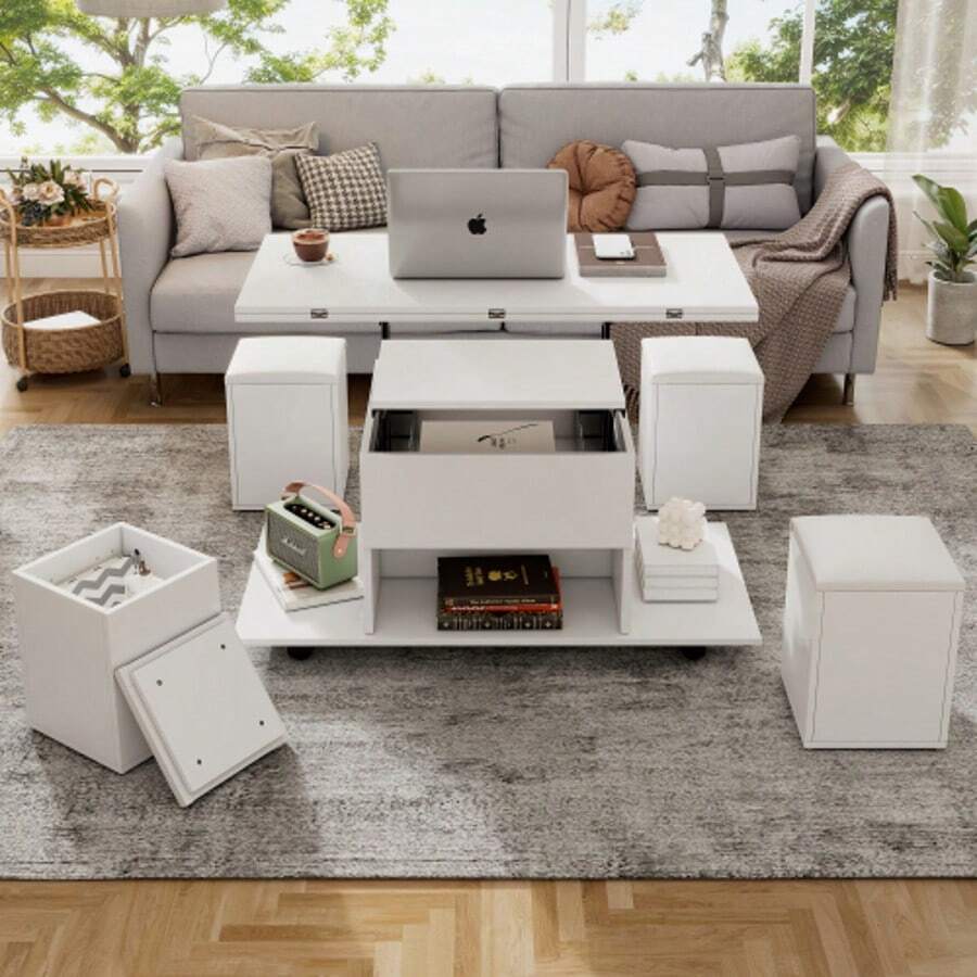 Coffee Tables - White - View 1