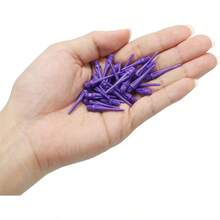 Plastic Dart Tips, 2BA Thread Soft Dart Plastic Tip Soft Tip Dart Accessories - Purple - View 4