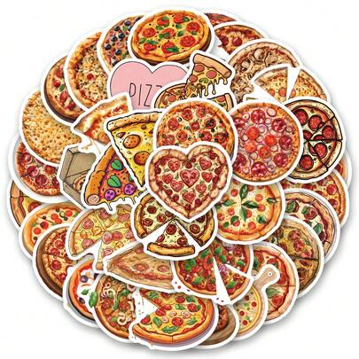 62 de autocolante pentru pizza, autocolante pentru petreceri de sărbători, jocuri pentru adulți, gustări, obiecte de artizanat pentru clasă, cadouri, pahare, jucării, decorațiuni pentru ferestre decupate din hârtie, mașini, laptop, sticlă de apă, telefon mobil, skateboard, bagaje