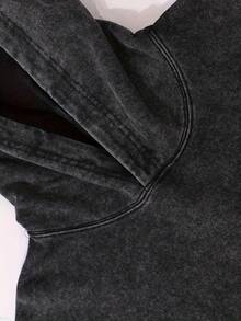 EWH Men Y2K Nirv Ana In Utero Album Grunge Rock Band Graphic Hoodie, 400gsm Soft Breathable Unisex Hoodies For Streetwear & Rock Music Fans Gifts 010-AB - 黑色 - 查看 3