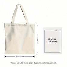 LGBTQ+ Rights And Inclusion Advocacy MessageCanvas Tote Shoulder Bag - Beige - View 5