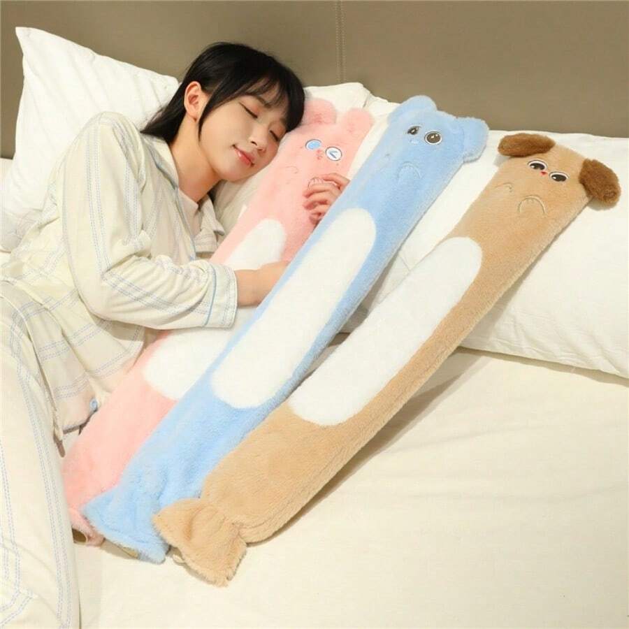 1pc Cute Cartoon Animal Shaped Hot Water Bottle, Keeps Bed Warm, Hand & Waist Warmer, Winter Home Essential