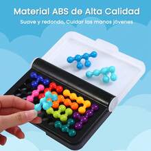 ANTSAY 2 Puzzle Game Juegos de Mesa, Juego de Lógica, Rompecabezas 3D, Juegos Inteligentes, Juegos Educacionales, Divertido Juego de Rompecabezas, Mejora Percepción del Color - Multicolor - Ver 7