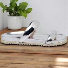 VIA CLEIA Via Cléia Slide Sandal - Elegance, Comfort And Style In Modern Colors! - Gris Claro - Ver 1