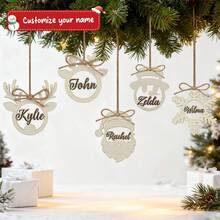 Customized Photo & Text Decorations, Christmas Tree, Car Interior Decor, Graduation, Birthday, Baby, Wedding, Anniversary, Customized Artwork - Multicolor - View 13