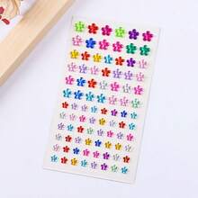 10/2/1pc Gem Sticker Craft Diamond Sticker Set - Self-Adhesive Rhinestone Jewelry Stickers, Handmade Gem Rhinestone Stickers, Acrylic Shiny Heart-Shaped Stickers, Craft Decorative Pearls - Multicolor - View 5
