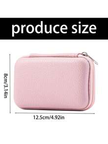 Caja de almacenamiento de carcasa rígida de EVA de alta resistencia con ventana transparente - Impermeable y a prueba de polvo, adecuada para portátiles, baterías externas, cámaras, cargadores, cables y otros dispositivos electrónicos - Asa antideslizante, organizador de viaje esencial para nómadas digitales, superficie texturizada, cierre , con asa de transporte Estuche para cámara Bolsa para cámara Estuche para cargador Cubos de embalaje para mujeres para hombres Bolsa para cargador - Multicolor - Ver 4