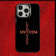 Funda de Teléfono Singer L-Lady  Mayhem para 17,16,15,14,13,12,11,Pro,MAX, Cubierta Negra de Silicona Mate Gris - z2 - Ver 10
