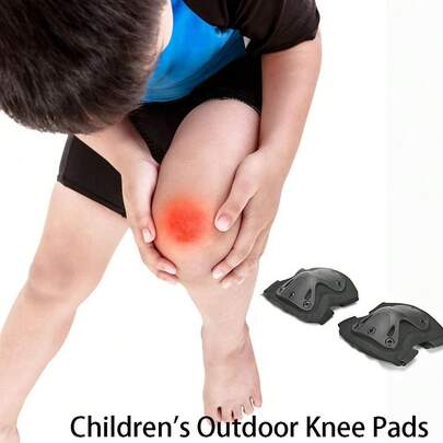 وسادات الركبة للأطفال، معدات تدريب الركوع والزحف للأطفال للخارج، معدات الحماية للدراجات للأطفال