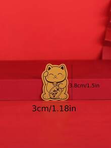 1/10/20 miếng dán hình mèo may mắn màu vàng - Miếng dán trang trí cho điện thoại và laptop, sáng bóng, mang ý nghĩa tốt lành, món quà năm mới tuyệt vời. Miếng dán tròn tự dính có thể tái sử dụng, phù hợp cho điện thoại, máy tính bảng, laptop, phụ kiện mèo, phụ kiện công nghệ, trang trí ngày lễ, thiết kế vui nhộn, in ấn chất lượng cao. - Nhiều màu - Xem 4