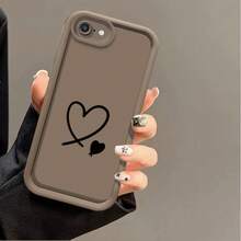Shockproof, Anti-Slip, Lightweight And Durable Stain-Resistant Phone Case For IPhone 5/5s/SE/6/6 Plus/6S/6S Plus/7/8/SE (2020)/SE (2022)/16e/SE 4,Suitable For IPhone 17 Air - 酒紅色 - 查看 7
