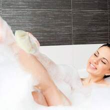 3 Pack Wash Cloths, Exfoliating Body Scrubber, Body Scrubber Exfoliator, Exfoliating Washcloth, Face Cloths Washing Face, Loofah Exfoliating Body Scrubber, Wash Rags Body, Exfoliating Towel - 白色 + 3 - 查看 5