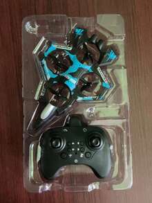 CASRRA K500 Remote Control Drone, Made Of SBS Anti-Fall Material, Camouflage Color, One-Key Roll/Take-Off/Descend/Hover/Hand Throw Features, Suitable For Beginners, Indoor/Outdoor/Party Entertainment Use, Multi-Rotor Quadcopter Toy, Fighter Plane Model Remote Control Toy (Spare Propeller Blades Included), Also An Excellent Birthday/Christmas/Halloween Gift